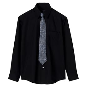 Boys' Cherokee® Shirt & Tie Combo - Black