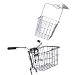 Wald 3114 Compact Front Quick Release Bicycle Basket with Bolt on Clamp (11.75 x 8 x ...
