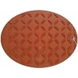 Trudeau Silicone Oval Ridged Trivet Safe to 500 degrees Fahrenheit