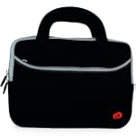 SAVE $4.14 - Kroo Glove Sleeve with Handle for Netbook up to 10.2-Inch (Black) $10.85