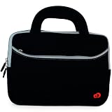 Kroo Glove Sleeve with Handle for Netbook up to 10.2-Inch (Black)