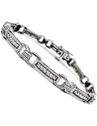 1.40ct Round Diamond Tennis Bracelet 14k White Gold