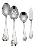 Reed & Barton Sea Shells 18/10 Stainless Steel 4-Piece Flatware Hostess Set