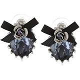 Betsey Johnson December Iconic Blue Crystal Ov