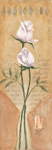 Eurographics LAM1211 Martinelli L., Rose is a Rose 13 x 35 cm, Hochwertiger Kunstdruck