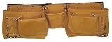Bucket Boss 55015 11 Pocket Top Grain Tool Apron