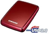 S2 Portable HX-MT050DA/G42 500 GB External Hard Drive - Wine Red