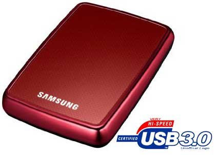 S2 Portable HX-MT050DA/G42 500 GB External Hard Drive - Wine Red