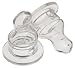 NUK Silicone Orthodontic Nipples, Fast Flow, Size 2, 2 Pack
