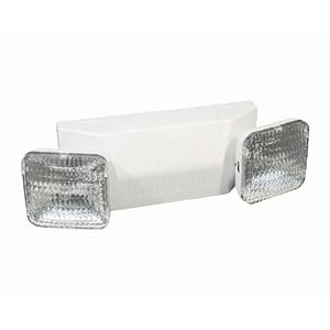 Hubbell Lighting Compass ECSEU2 Dual Head Emergency Light by Hubbell