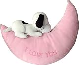 Eigenschaften United Labels 0106270 / United Labels 0106270 - Peanuts-Kissen in Mondform mit Stickerei I Love You 40 cm