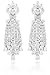 Diamond & 18k White Gold Chandelier Earrings