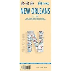New Orleans 1 : 11 000: New Orleans, NO Downtown, NO & Region,  Louisiana Southeast