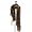 Louis Style Leopard Scarf - Brown Image #3