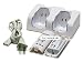 Wii Dual Charging Dock w/ two Rechargable Batteries(Ni-MH) and Modified batte...