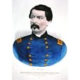 Majr. Genl. George B. McClellan: the peoples choice for seventeenth president of the United States (Reprint 18" x 24")