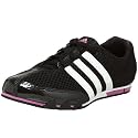 adidas Women's Amiya Training Shoe,Black/White/Cherry,8.5 M