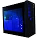 Black Grid Midi Gaming Case 500watt PSU, LED Fan,Lite