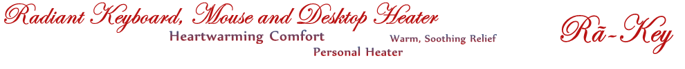 Keep warm in a cold office.  Relief for freezing cold hands.