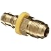 Anderson Metals Brass Push-On Hose Fitting, Connector, Barb x 45 Degree Flare