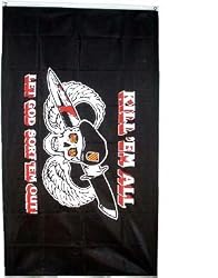 Kill Em All Let God Sort Em Out Flag US Military Flags