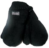 Baby Mittens infant Toddler mittens fleece lined Gloves Navy Size Medium (2-5 Years)