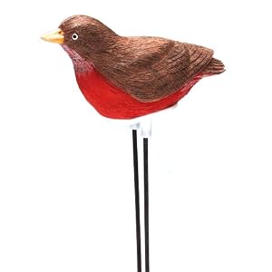 Singing Robin - Plant Pal Soil Moisture Meter (Robin Sings When Plant Is Thirsty!)