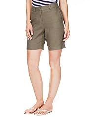 Pure Linen Shorts