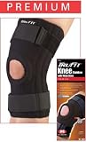 Tru-Fit Knee Stabilizer With Metal Stays Black Extra Large