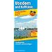 Radwanderkarte Usedom und Haffk�ste: Mit Ausflugszielen, Einkehr- & Freizeittipps, rei�fest, wetterfest, abwischbar, GPS-genau. 1:100000: Mit ... beschriftbar und wieder abwischbar