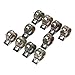 10 x 15mm Spring Clip Fuel Hose Line Water Pipe Air Tube Clamps Fastener by Generic