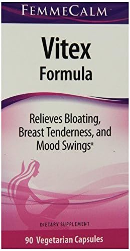 FemmeCalm Vitex Capsules, 90 Count by FemmeCalm