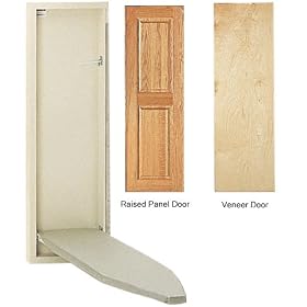 Standard Iron-A-Way Wall Ironing Board Maple Raised Panel