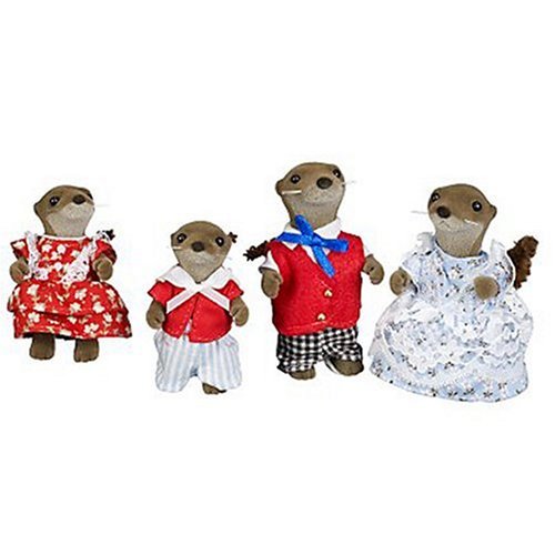 Childrens Toyshop  Toys : Sylvanian Families Otter Family