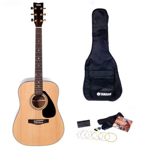 Yamaha SCF08P1 Acoustic Guitar with Gigbag, Strings, Instructional DVD, Tuner, and More