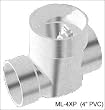 Adapta-A-Valve - 4" White PVC; Normally Closed