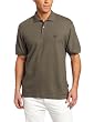 IZOD Men's Short Sleeved Crested Pique Polo