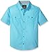Calvin Klein Big Boys' Horizontal Chambray Short Sleeve