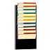 10-slot Steel Wall File W/project Files PUTTY