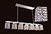 Classic Lighting 16107 SLT Bedazzle Linear Chandelier