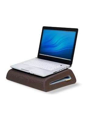 Belkin F8N044-BRN CushTop Notebook Stand (Chocolate/Blue)
