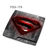 Taylorhe Skins PS3 Slim Decal/ superman symbol