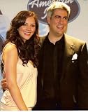 Click for larger image of Taylor Hicks Katherine McPhee American Idol 16x20
