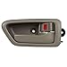 AUTEX 91005/91004 Beige Interior Door Handle Front Rear Left Right Driver Side and Passenger Side Replacement Handle 2pcs