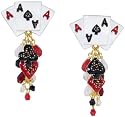 Lunch at The Ritz 2GO USA Aces Wild Earrings Posts