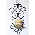 Wandkerzenhalter Kerzenhalter "Amely" Metall 36cm