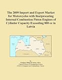 The 2009 Import and Export Market for Motorcycles with Reciprocating Internal Combustion Piston Engines of Cylinder Capacity Exceeding 800 cc in Latvia
