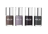 Nails Inc Limited Edition Autumn Winter Collection 4 x 10 ml Nail Polish Set