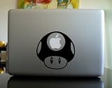 Apple Macbook Vinyl Decal Sticker - Magic Mushroom
