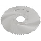 uxcell スリッティングソー　チップソー　72歯のディスク宝石カット　アーバー　シルバートーン　簡単にインストール